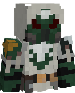 Black skin: bust render