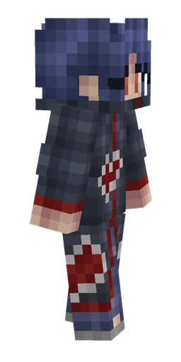 Black skin: body, right side render
