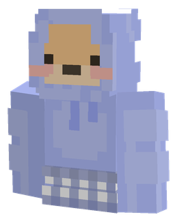 Blue skin: bust render