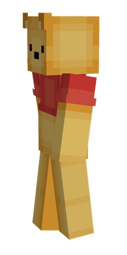 Orange skin: body, left side render