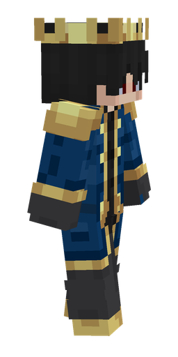 Black skin: body, right side render