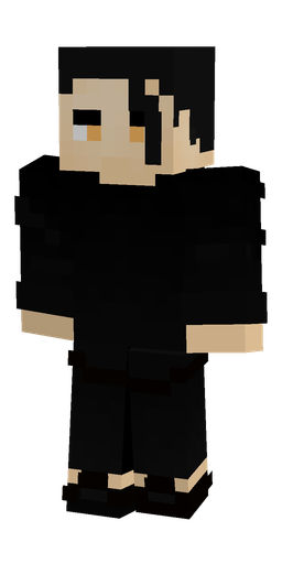 Black skin: body, front render