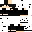 Black skin: raw texture render