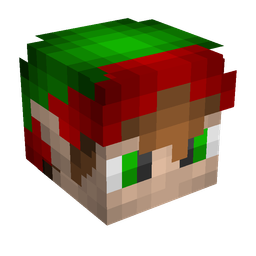 Black skin: head render