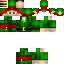 Black skin: raw texture render