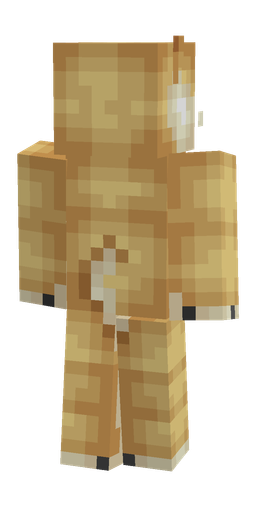 Classic skin: body, back render