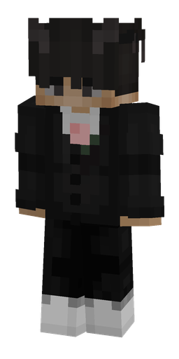 Black skin: body, front render