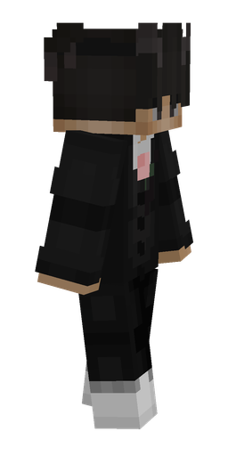 Black skin: body, right side render