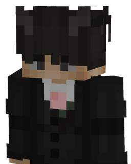 Black skin: bust render