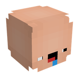 Blue skin: head render