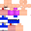 Blue skin: raw texture render