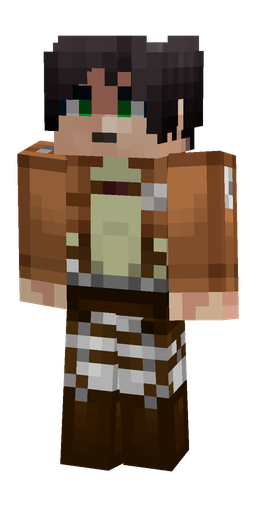 Black skin: body, front render