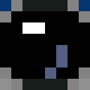 Black skin: face render