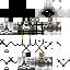 Black skin: raw texture render