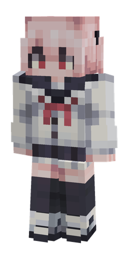 Black skin: body, front render