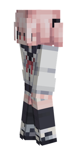 Black skin: body, left side render