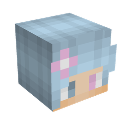 Blue skin: head render