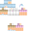 Blue skin: raw texture render