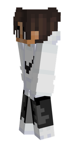Blue skin: body, left side render