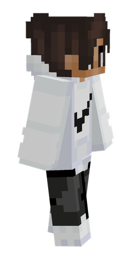 Blue skin: body, right side render