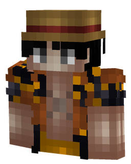 Black skin: bust render
