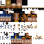 Black skin: raw texture render