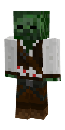 Black skin: body, front render