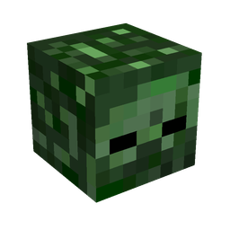 Black skin: head render