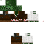 Black skin: raw texture render