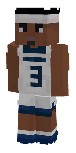 Blue skin: body, front render
