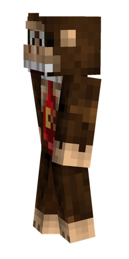 Black skin: body, left side render