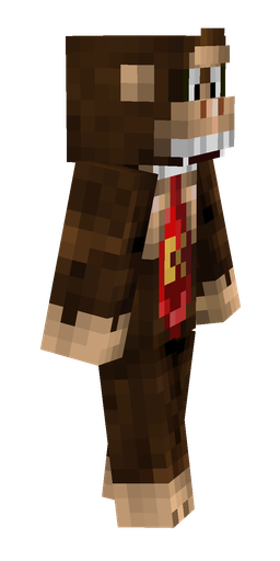 Black skin: body, right side render
