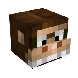 Black skin: head render