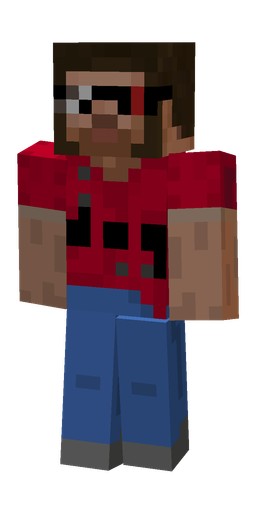 Black skin: body, front render