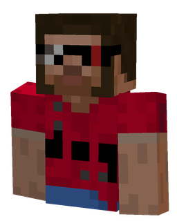 Black skin: bust render