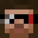 Black skin: face render