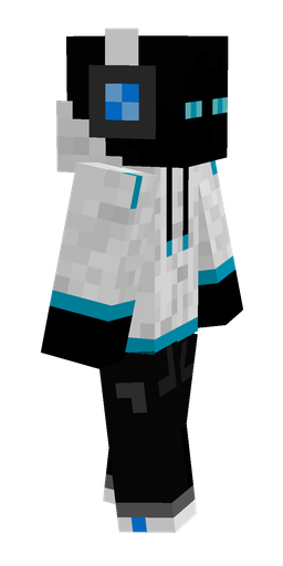 Black skin: body, right side render