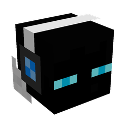 Black skin: head render