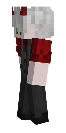 Black skin: body, left side render