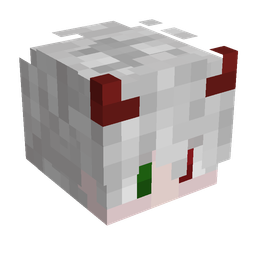 Black skin: head render