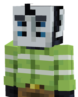 Black skin: bust render