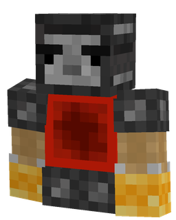 Black skin: bust render