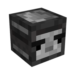 Black skin: head render