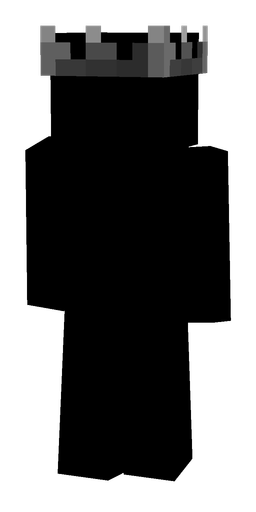 Black skin: body, back render