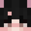 Black skin: face render