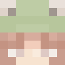 Green skin: face render