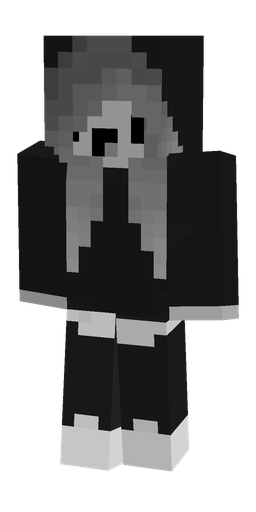 Black skin: body, front render