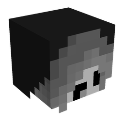 Black skin: head render