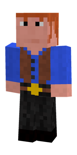 Black skin: body, front render