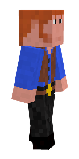 Black skin: body, right side render